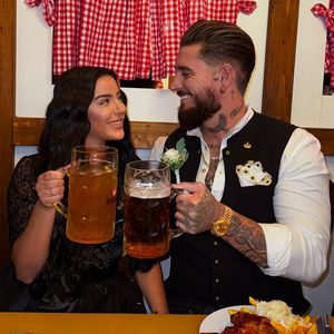 Leyla und Mike Heiter begeistern mit süßem Oktoberfestfoto