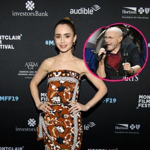 In dem Moment merkte Lily Collins, dass ihr Papa berühmt ist