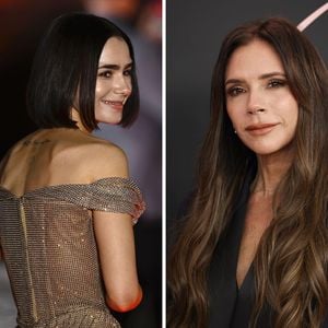 Girl Power pur: Lily Collins umarmt Idol Victoria Beckham