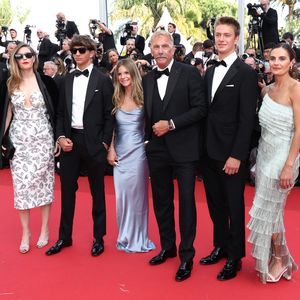 Kevin Costner genießt Filmfest in Cannes gemeinsam mit Kids