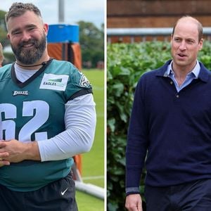 Papa von vier Töchtern: Prinz William bewundert Jason Kelce