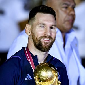 Empfang nach WM-Titel: Lionel Messi bedankt sich bei Verein