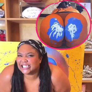 Lizzo ganz kreativ: "Arschkunst" für internationale Messe