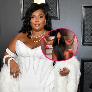 Bodenlange Extensions: Lizzo posiert haarig, aber nackt!