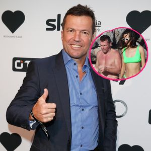 Seine Neue? Lothar Matthäus mit hübscher Brünette am Strand