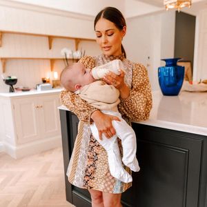 Dramatische Geburt: Louise Thompson kann Baby nicht stillen