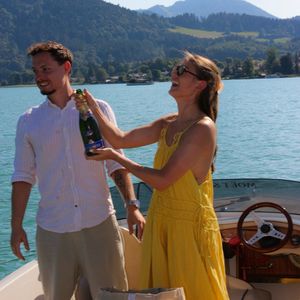 Magdalena Brzeskas Tochter ist mit Beckenbauer-Enkel verlobt