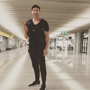Lächeln bitte! Sophia Cordalis wird Papa Lucas' Fotografin