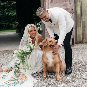 Lucie Donlan und Luke Mabbott erinnern an ihre Traumhochzeit