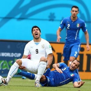 WM-Aus! Luis Suárez nach Beißattacke gesperrt