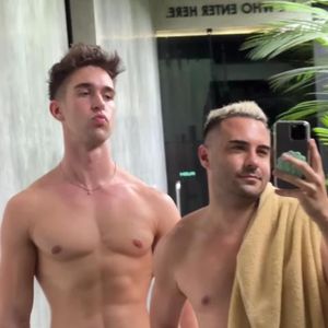 Lars Steinhöfel und Lukas haben sich auf Bali kennengelernt