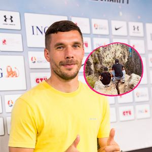 "Zwei Champions": Lukas Podolski postet Vater-Sohn-Foto