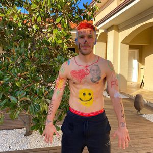 "Hatte keine Chance": Lukas Podolski von Tochter bemalt