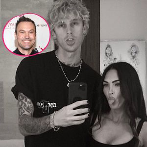 Kein Drama: MGK, Megan Fox und Ex Brian verstehen sich super