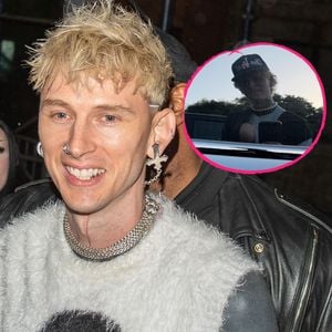 MGK teilt seltenen Schnappschuss mit neugeborener Tochter