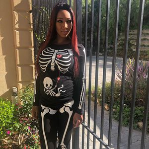 So kreativ rockt Malika Haqq den Halloween-Schwanger-Look