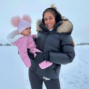 Malin Andersson musste mit Tochter Xaya ins Krankenhaus