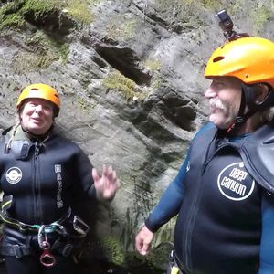 Trotz Todesangst: Manuela Reimann wagt riskanten freien Fall