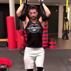 Drei Tage nach Fuß-OP: Marc Terenzi mit Gips im Gym!