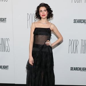 Margaret Qualley bei der "Poor Things"-Premiere im Dezember 2023