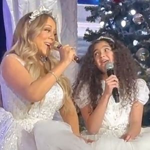 Mariah Carey und Tochter Monroe (11) im Duett auf der Bühne