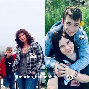 Influencerin liebt Stiefsohn: Sie teilt skurrilen Throwback