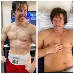 Kaum wiederzuerkennen: Mark Wahlberg hat zugenommen