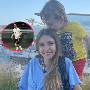 So süß drücken Cathy und Ludwig Papa Mats Hummels die Daumen