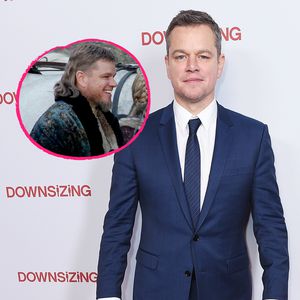 Vokuhila-Alarm! Matt Damon mit Retro-Haarschnitt unterwegs