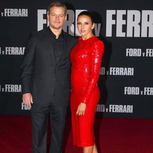 Stylish: Matt Damon und Luciana auf Abifeier ihrer Tochter