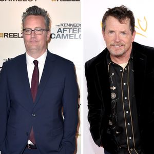 Matthew Perry spendete Michael J. Fox einen "fetten Scheck"