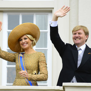 König Willem-Alexander & Maxima im goldenen Glanz