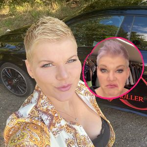 Nun lila statt blond: Melanie Müller hatte einen Farbunfall!