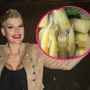 Hier zeigt Melanie Müller ihren üppigen Muttermilch-Vorrat!