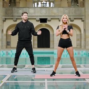 Lachflash-Garantie: Pamela Reif trainiert mit Michael Bublé