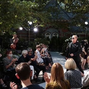 Michael Kors auf seiner Fashionshow im September 2021
