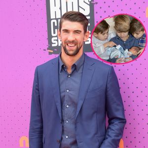 Süß: Michael Phelps teilt erstes Foto von seinen vier Söhnen