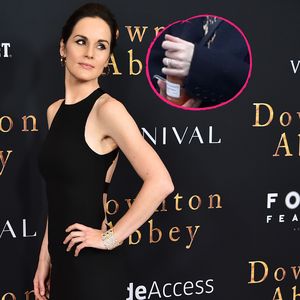 Nach Verlobung: Michelle Dockery mit Diamantring unterwegs