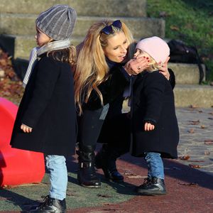 Beste Spielkameradin: Michelle Hunziker tobt mit ihren Kids!