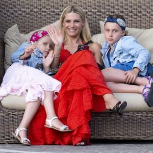 Süße Bilder: Michelle Hunziker mit ihren Töchtern in Mailand