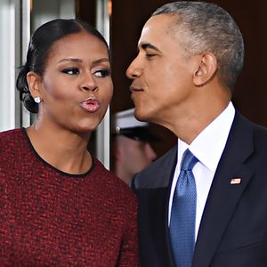 Mit Barack im Paradies: Süße Liebesgrüße von Michelle Obama!