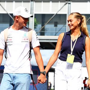 Mick Schumacher und Laila Hasanovic total verliebt auf Event