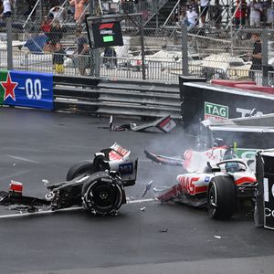 Crash in Monaco: Mick Schumachers Auto zerbricht an Bahnwand