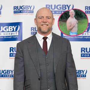 Im ganz knappen Höschen: Mike Tindall geht zum Eisbaden!
