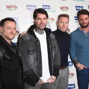 Mikey Graham, Shane Lynch, Ronan Keating und Keith Duffy von Boyzone