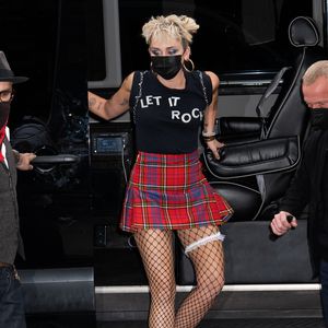 Fischnetz-Look: So zeigt sich Miley Cyrus in New York City