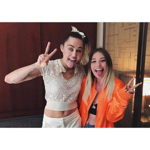 Mega-Fangirl: Bibi Claßen fing vor Miley Cyrus an zu weinen