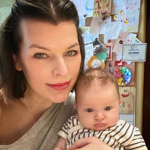 Mit zehn Wochen: Milla Jovovichs Tochter will schon sprechen