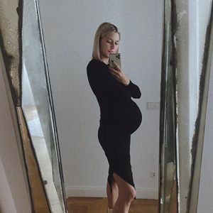 Endspurt! Hochschwangere Lena Gercke schiebt ruhige Kugel