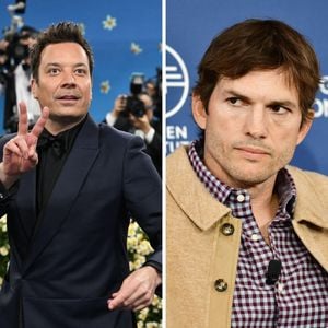 Ashton Kutcher wirft Jimmy Fallon in der "Tonight Show" um